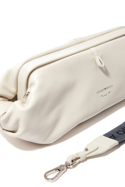 Oversized Clutch Bag with Strap